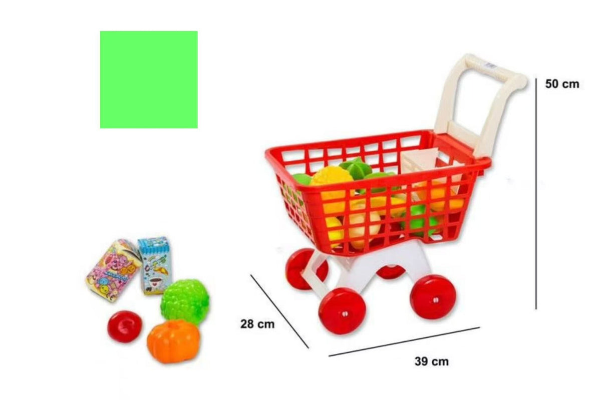 Carrello supermarket giocattolo AP114381