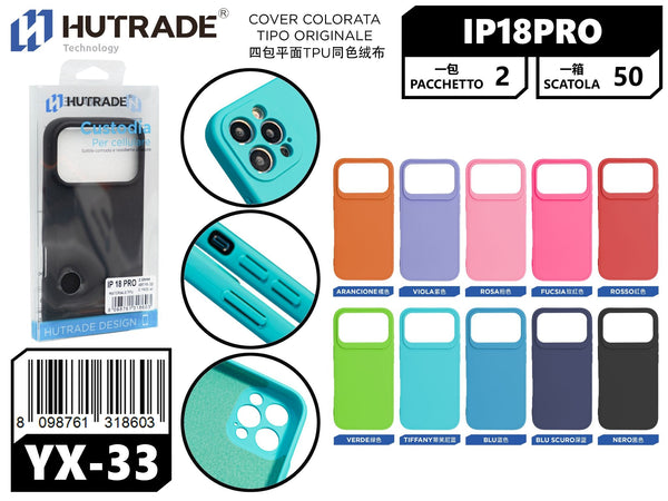 COVER COLORATA IP18 PRO – YX33 000890