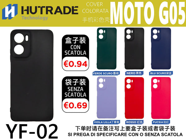 COVER COLORATA TPU MOTO G05/E15 – YF02 006936