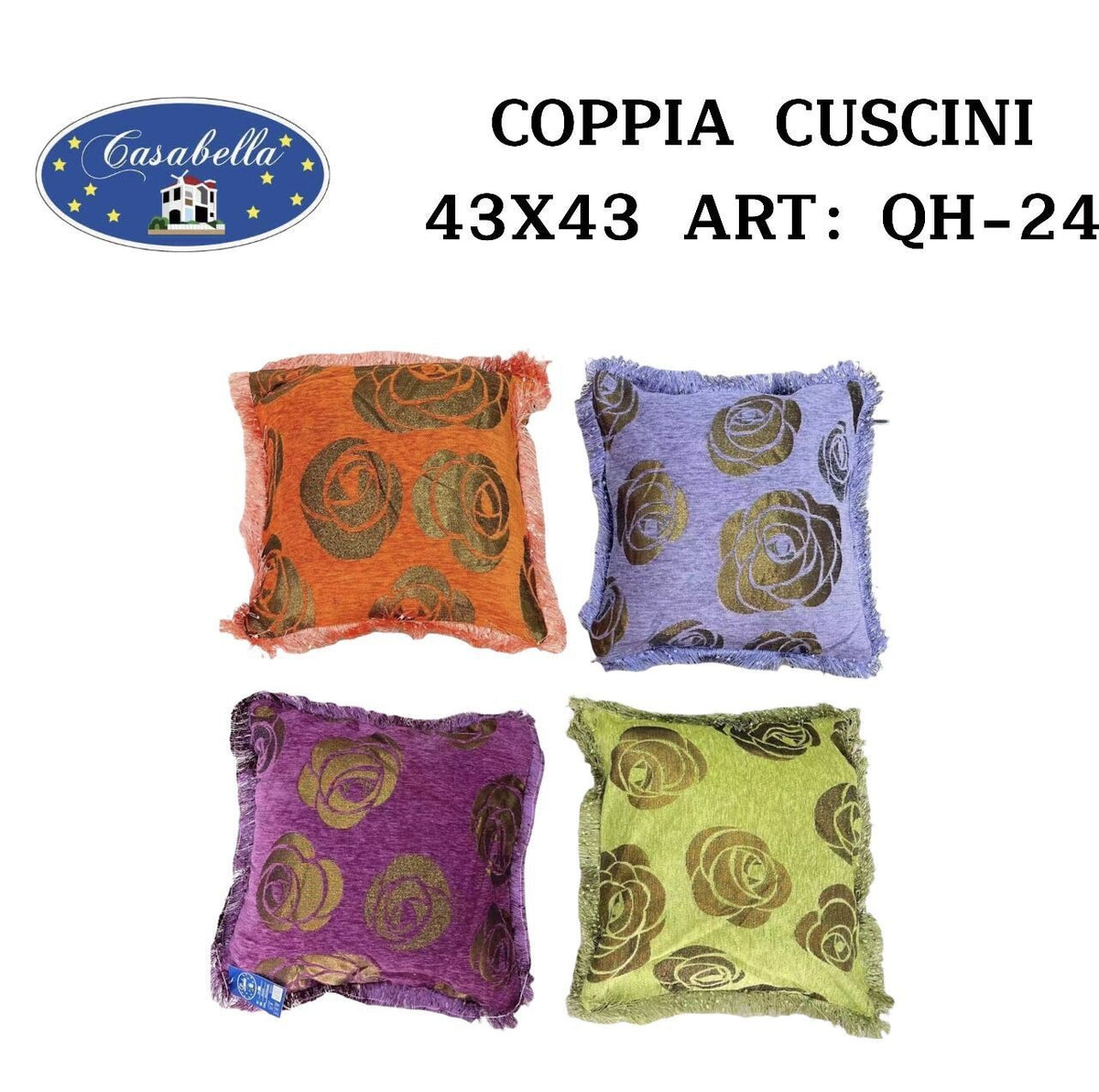 Fodera per cuscino arredo QH-24