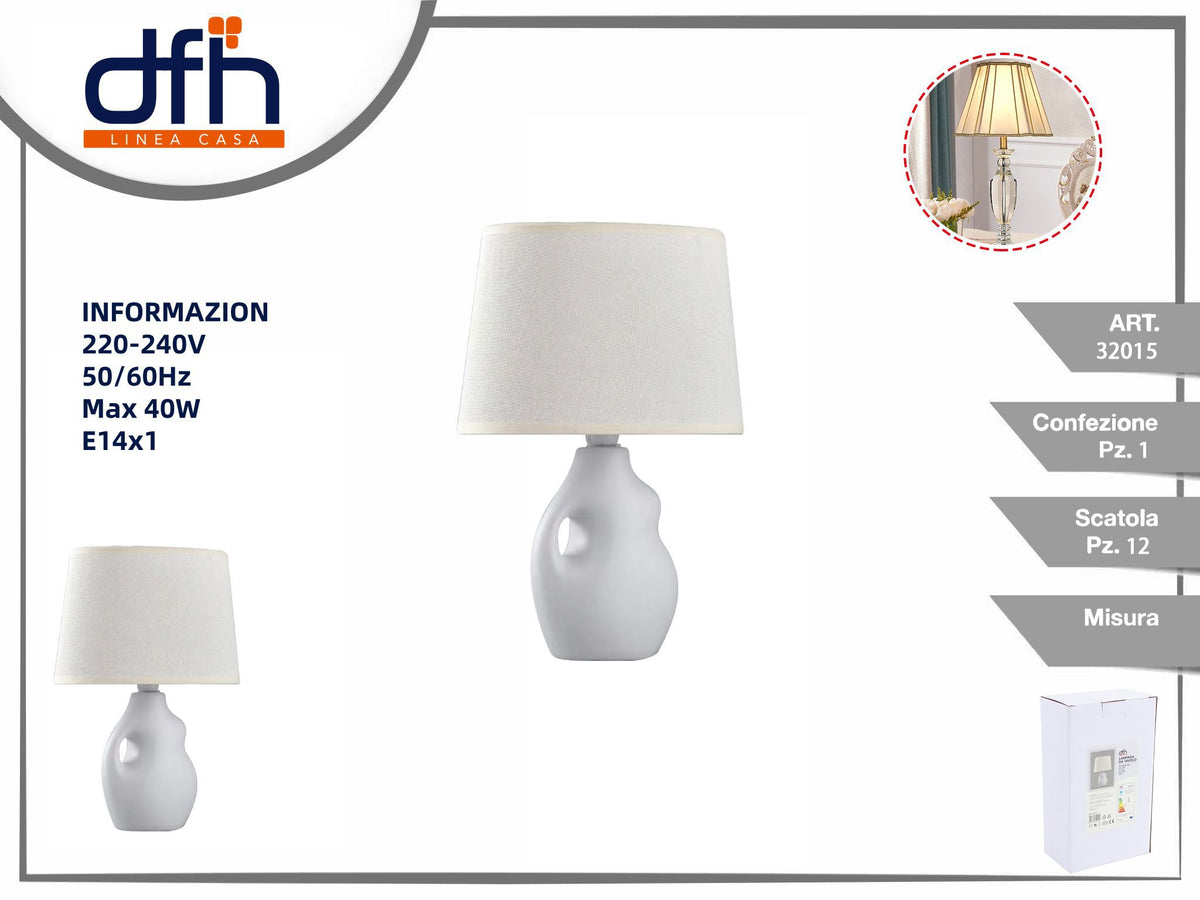 Lampada ceramica
