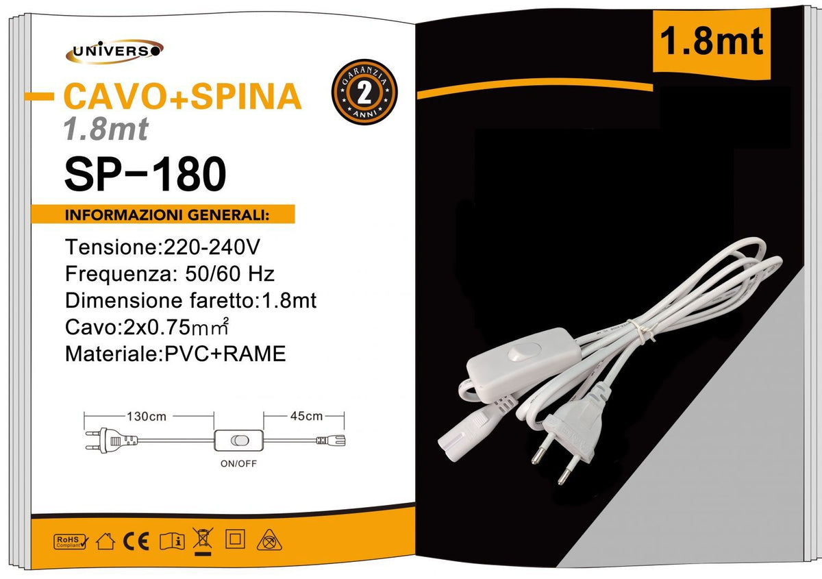 Cavo con interruttore – SP-180