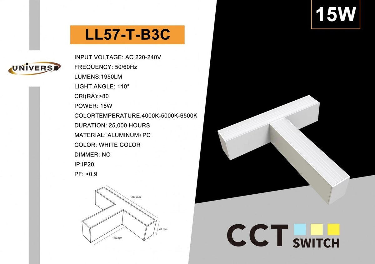 Plafoniera Cuva Universo – LL57-T-B3C