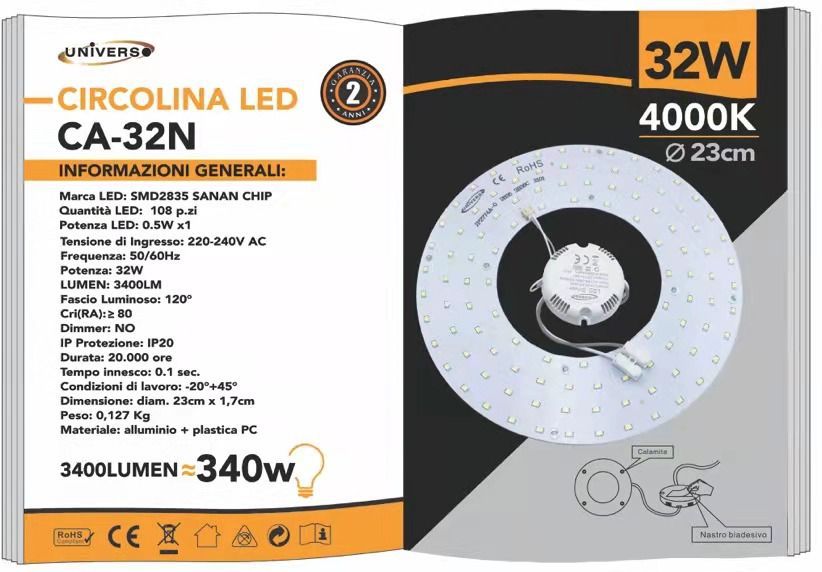 Disco LED Universo – CA-32N