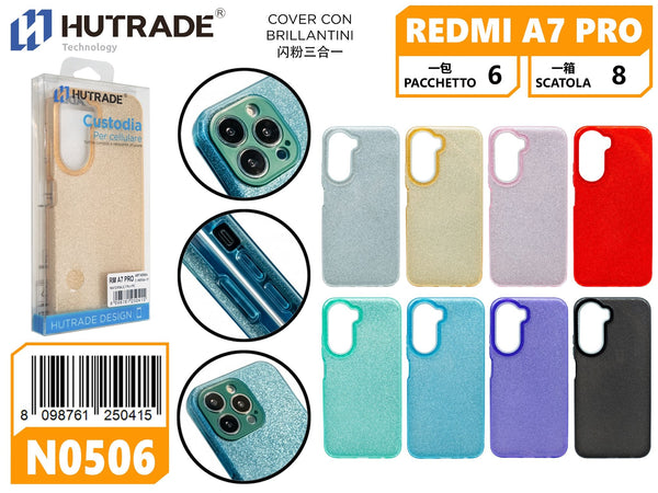 COVER CON BRILLANTINATA REDMI A7 PRO – N0506 021169