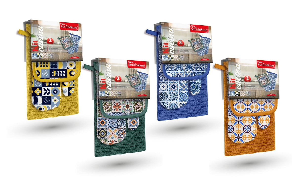 SET CUCINA 3 pz STROFIN.-PRESINA-GUANTONE