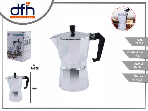 Caffettiera 6 tazze