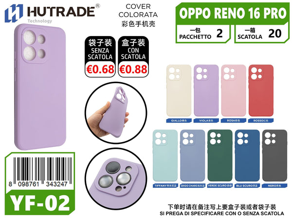 COVER COLORATO OPPO RENO 16 PRO – YF02 007025