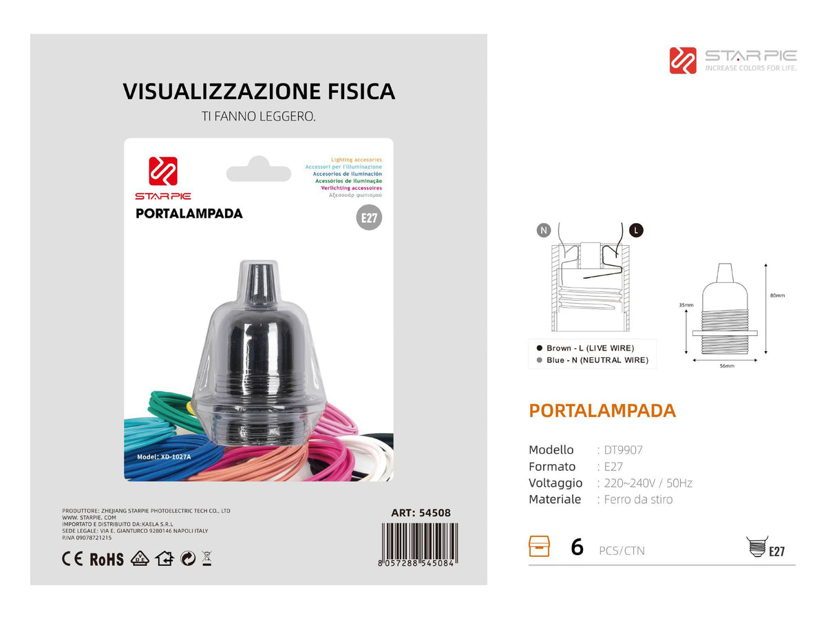 Portalampade – art. 54508