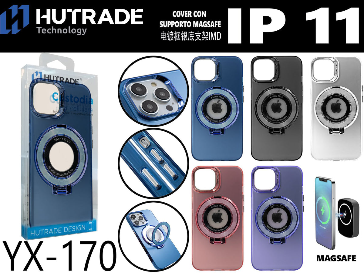 COVER COLORATA A MAGSAFE CON STAND IP11 – YX170 354000