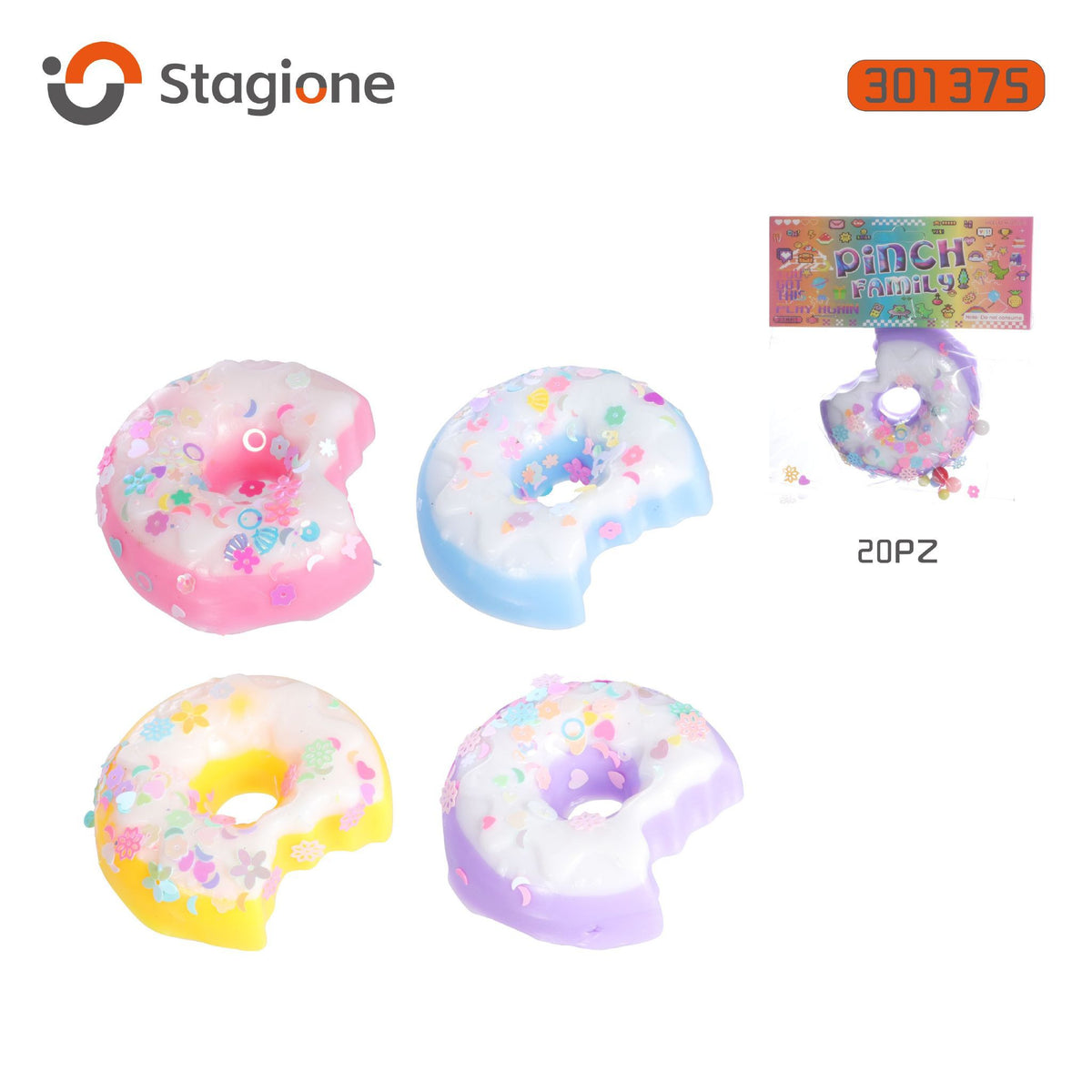 Gioco antistress con motivo ciambella · Art. 301375