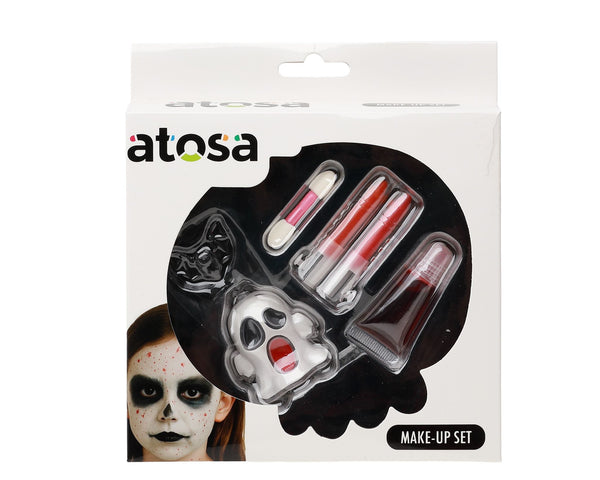 Kit trucco Halloween con cera — confezione 17 × 15 cm