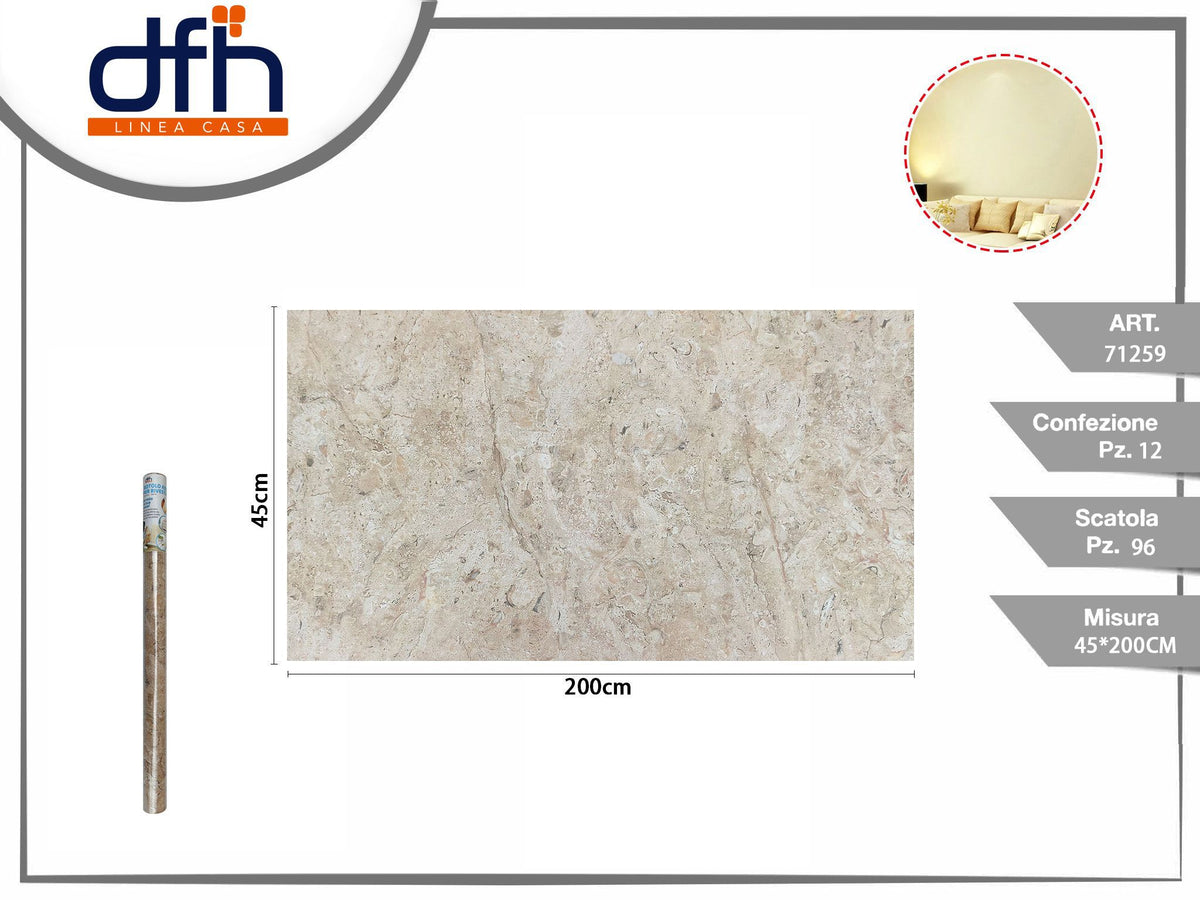 Rotolo per parete 45 × 2m