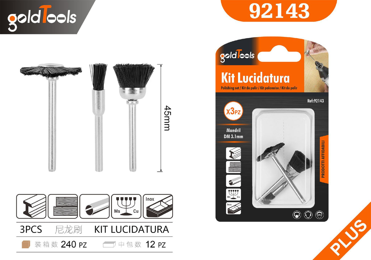 Abrasivi e accessori lucidatura – art. 92143