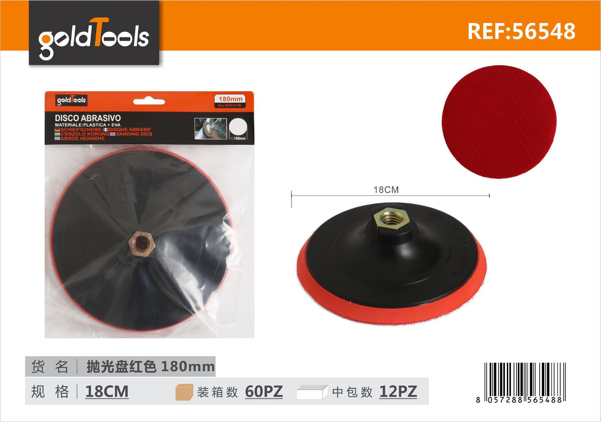 Abrasivi e accessori lucidatura 180mm – art. 56548