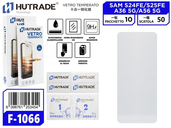 PELLICOLA DI VETRO 10 IN 1 SAM S24FE/S25FE/A36 5G/A56 5G/A37