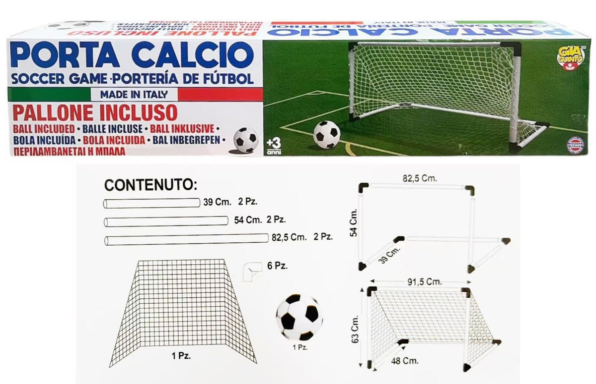 Porta da calcio giocattolo con pallone GV0904