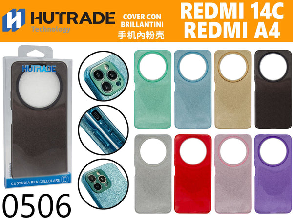 COVER CON BRILLANTINI REDMI 14C/REDMI A4 – N0506 021143