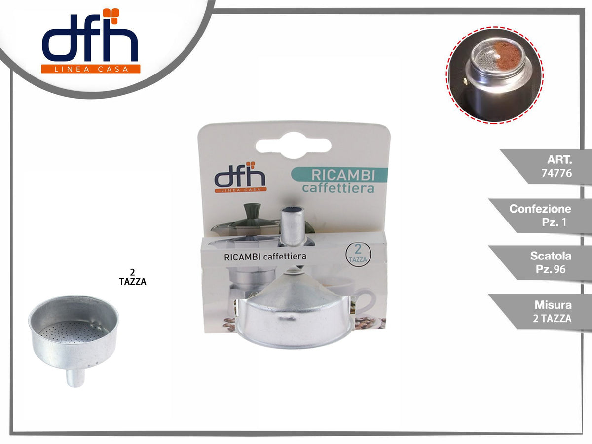 Ricambi caffettiera 2 tazza