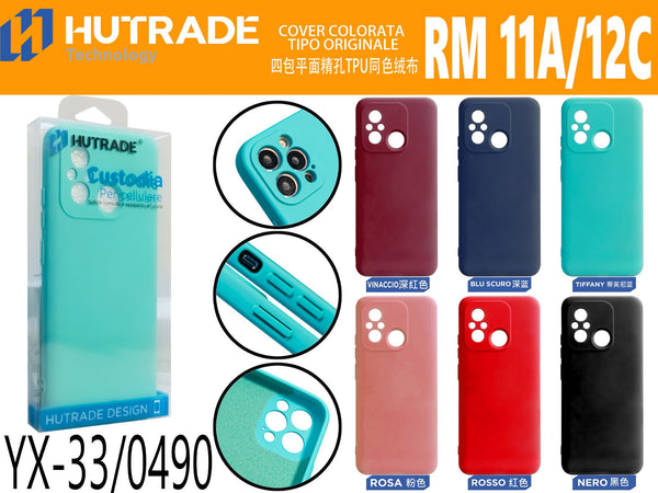 COVER COLORATA REDMI 12C/11A – YX33 000761