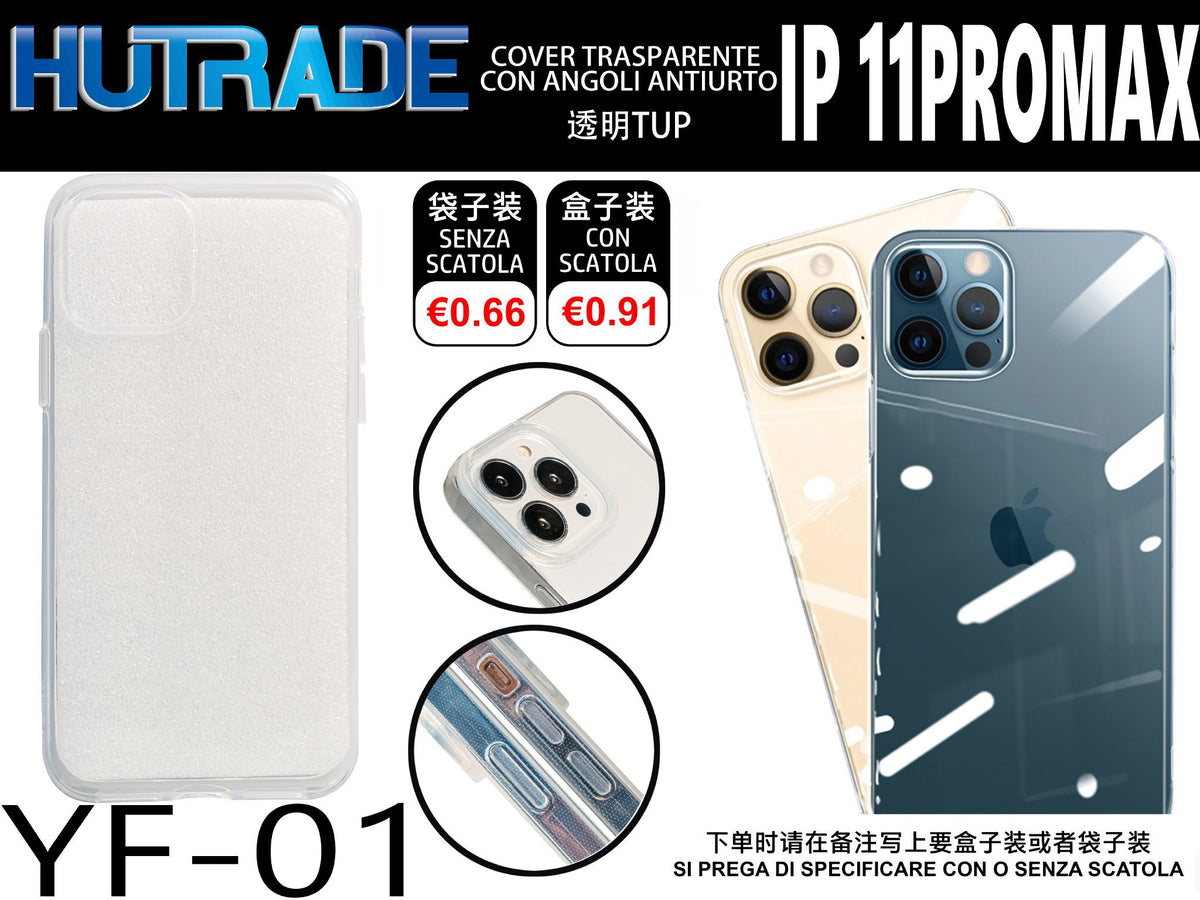 COVER TRASPARENTE IP 11 PRO MAX – YF01 011543