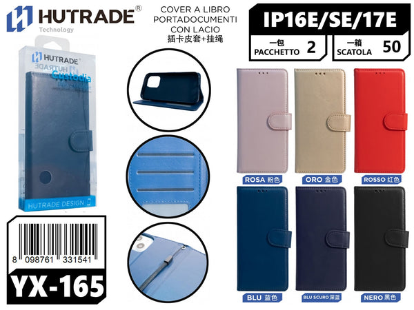 COVER A LIBRO PORTADOCUMENTI CON LACCIO IP16E/IP17E – YX165 005110