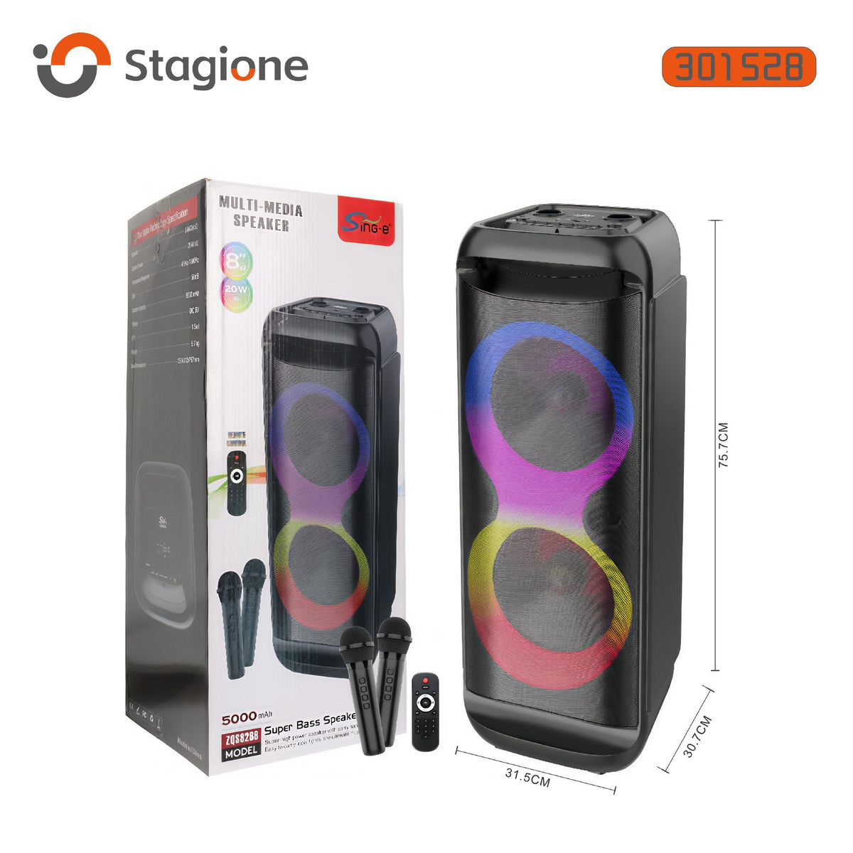 Speaker con microfono ZQS8288