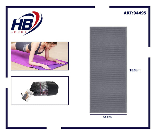 ASCIUGAMANO ANTISCIVOLO PER YOGA