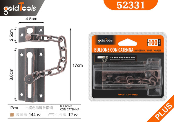 Catenacci e chiusure – art. 52331