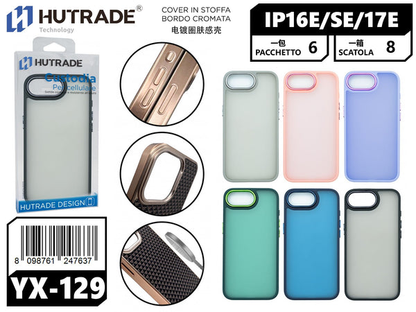 COVER COLORATA OPACA IP16E/SE 2025/IP17E – YX129 033063
