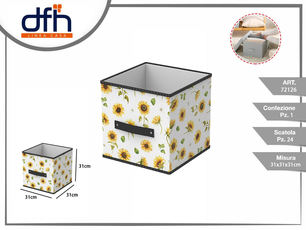 BOX PORTATUTTO 31 × 31 × 31 cm