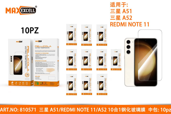 Protezioni schermo per Redmi Note 11 / Protezioni schermo per Samsung Galaxy A51