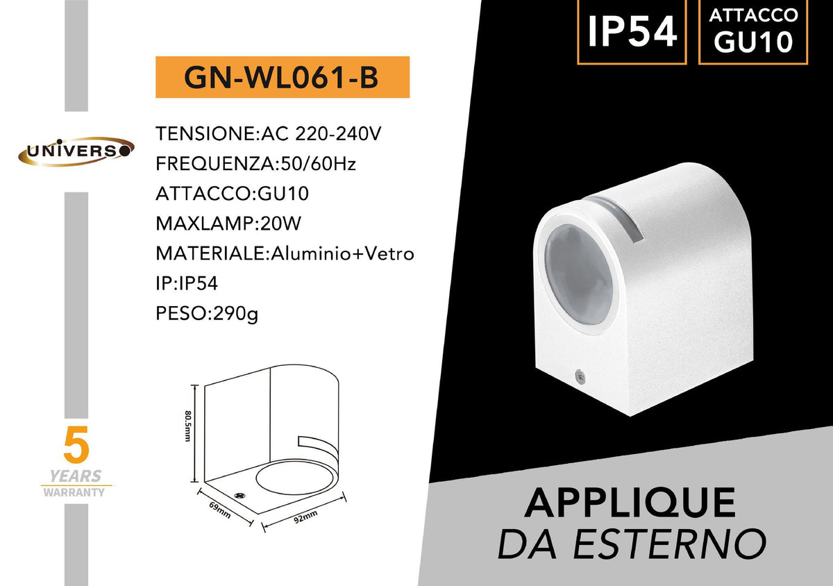Applique da esterno – GN-WL061-B