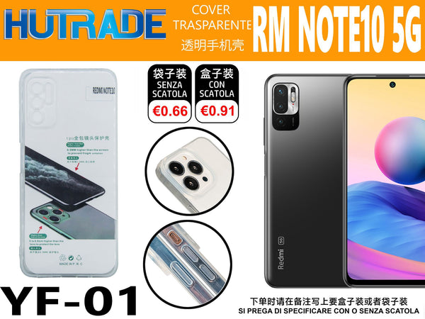 COVER TRASPARENTE REDMI NOTE 10 5G – YF01 011703