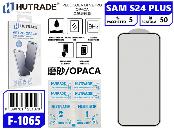 PELLICOLA DI VETRO OPACA S24PLUS