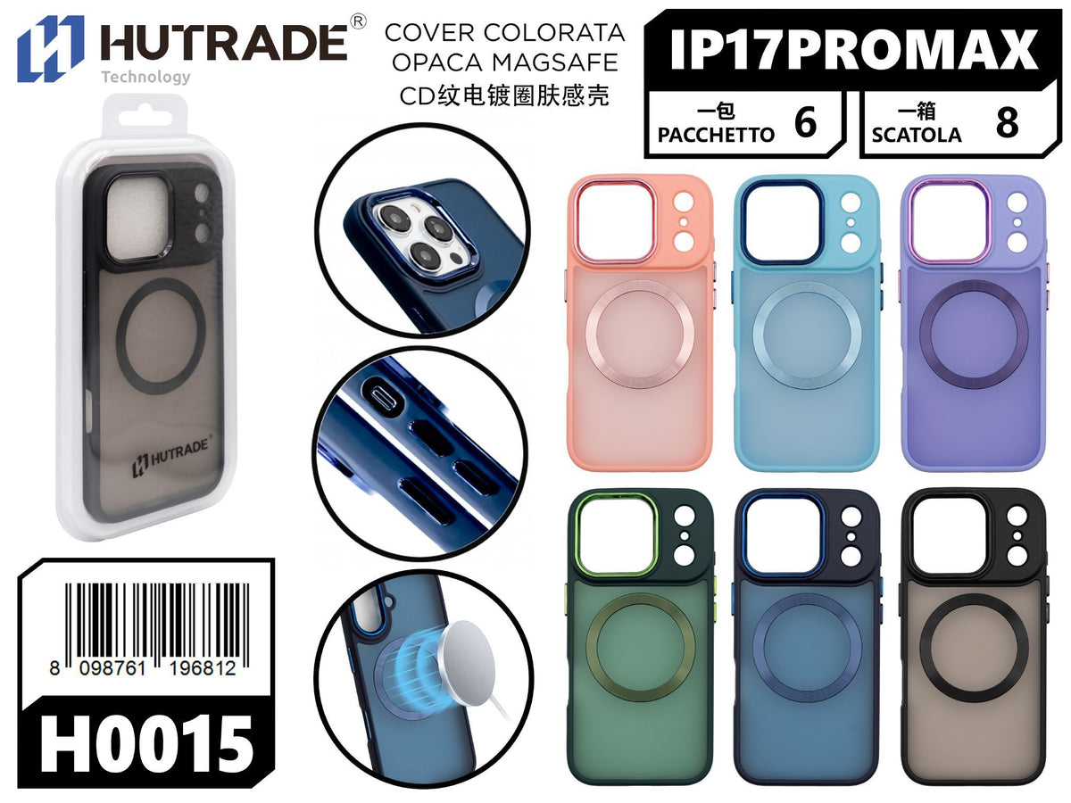 COVER COLORATA OPACA MAGSAFE IP17PROMAX/IP18PROMAX – H0015 036231