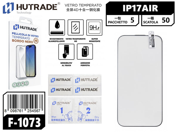 PELLICOLA DI VETRO 4D 10 IN 1 IP17AIR – F1073 558048
