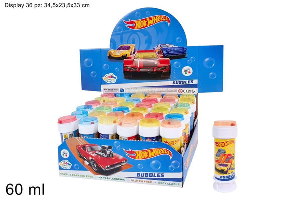 BOLLE DI SAPONE HOTWHEELS