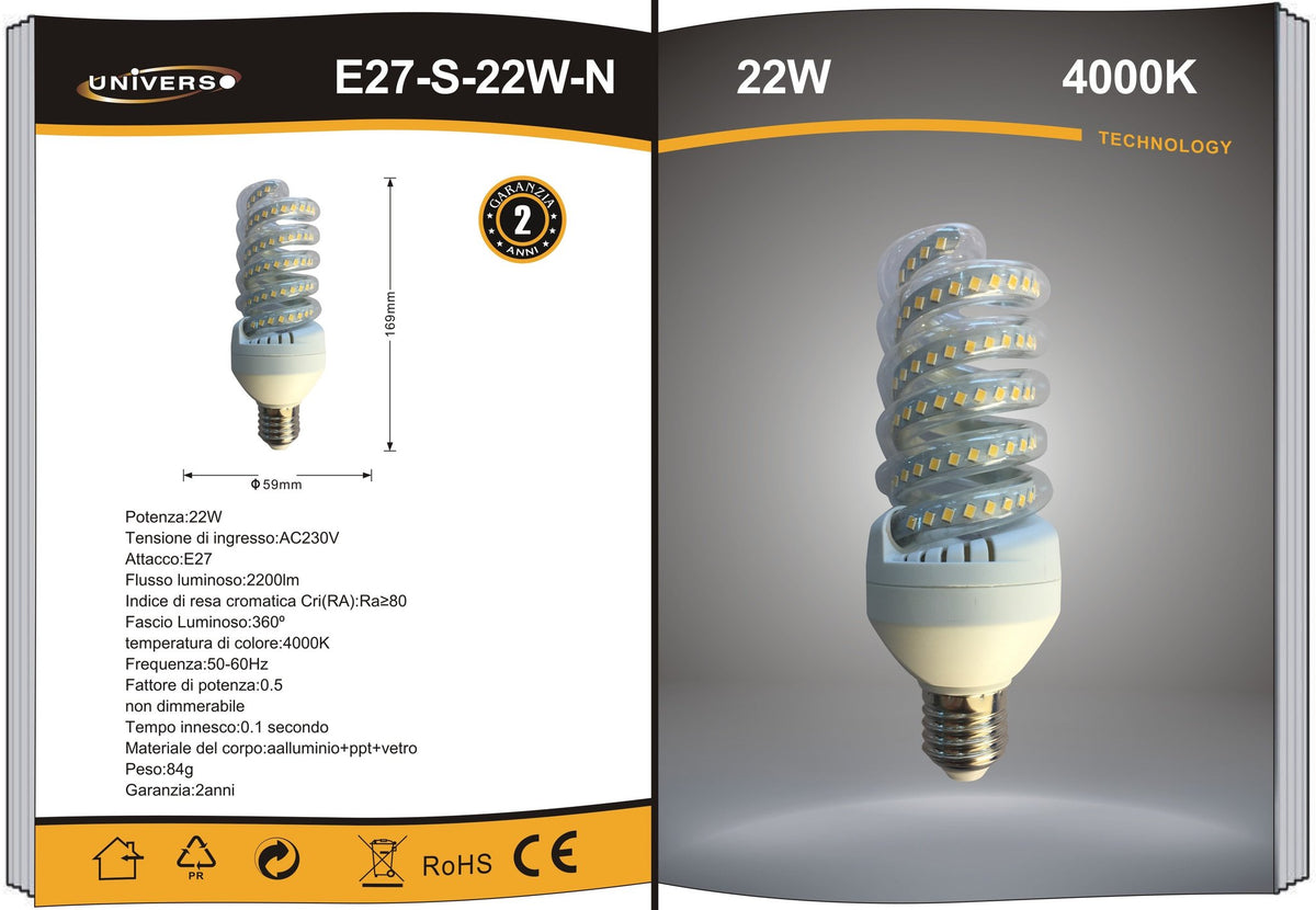 Lampadina LED Universo – S-22WN