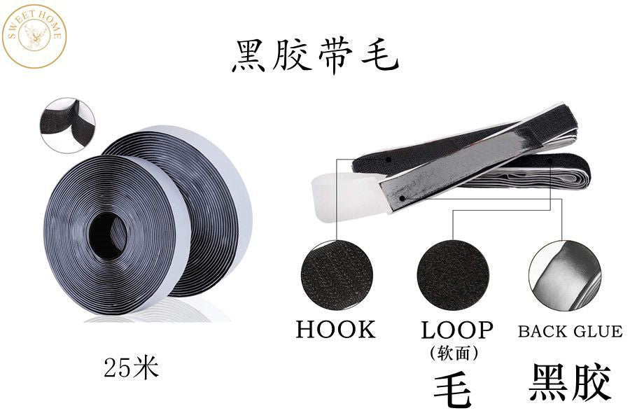 Nastro di chiusura · NERO GLUE LOOP