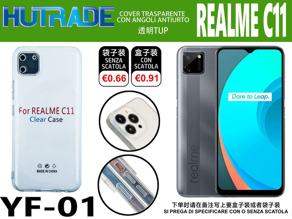 COVER TRASPARENTE REALME C11 2021 – YF01 011706