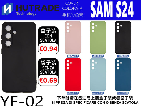 COVER COLORATA TPU SAM S24 – YF02 006819