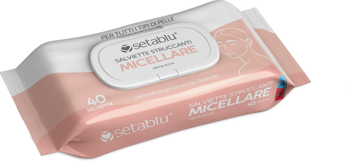 SALVIETTE STRUCCANTI MICELLARI 40 pz