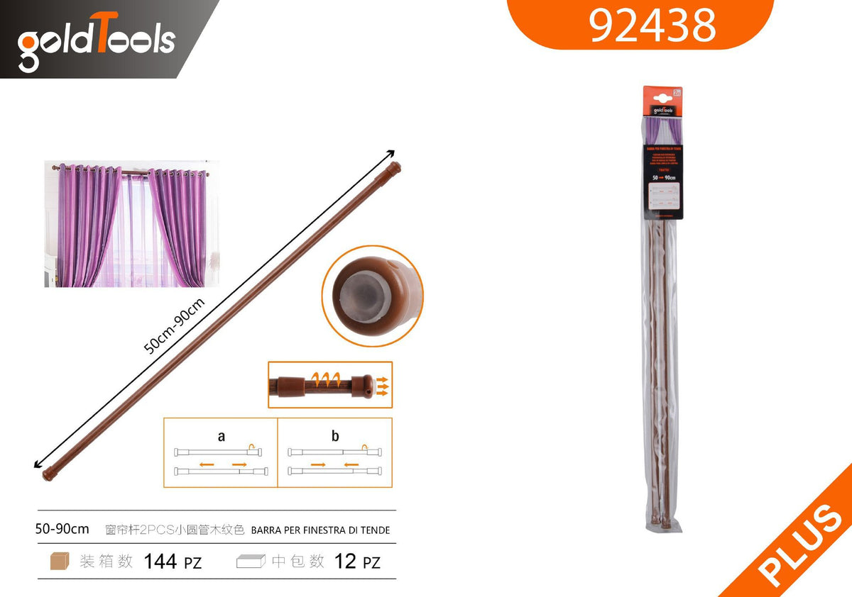 Bastoni per tende 90CM – art. 92438