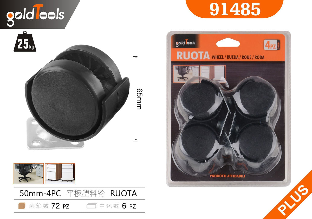 Ruote per mobili 50MM – art. 91485