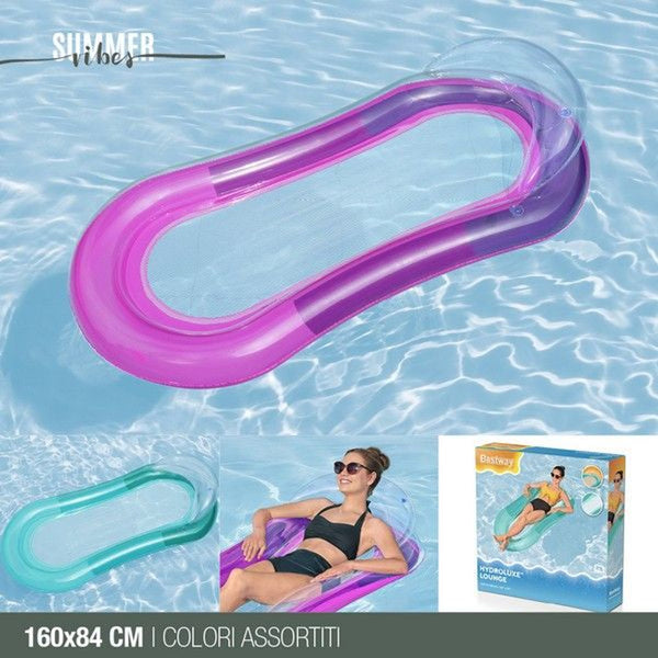 43103 materassino-poltrona sport aqua lounge cm. 160 × 84