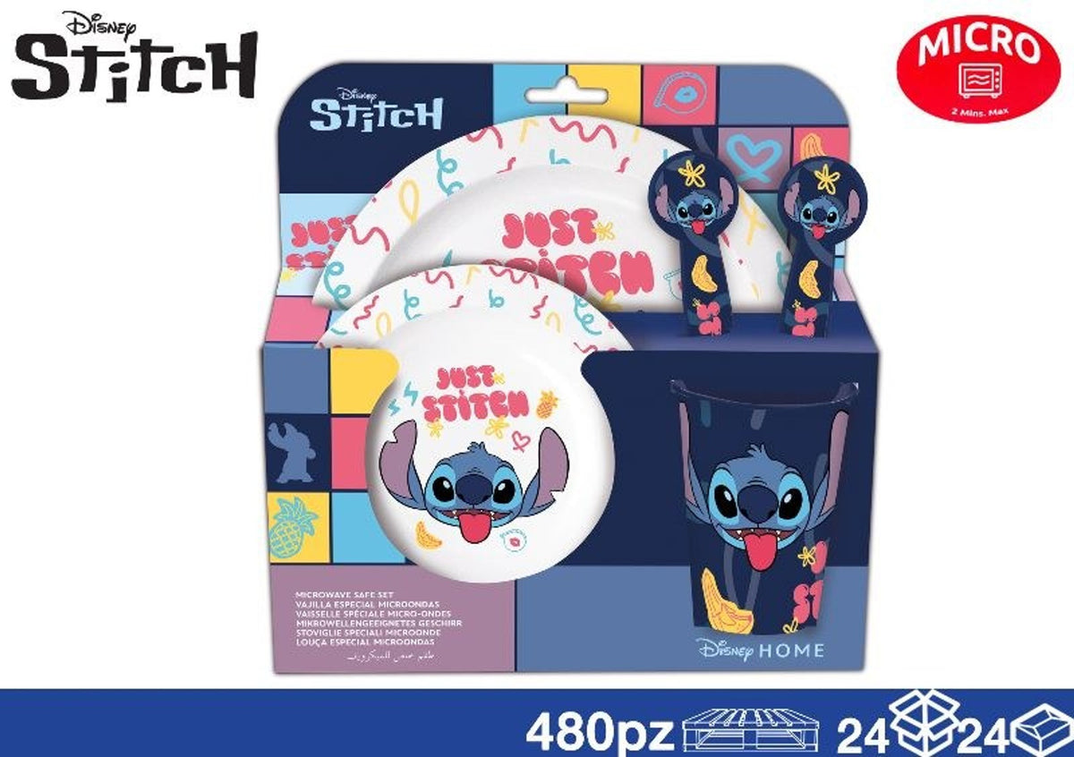 Stitch, set pappa da cinque pezzi