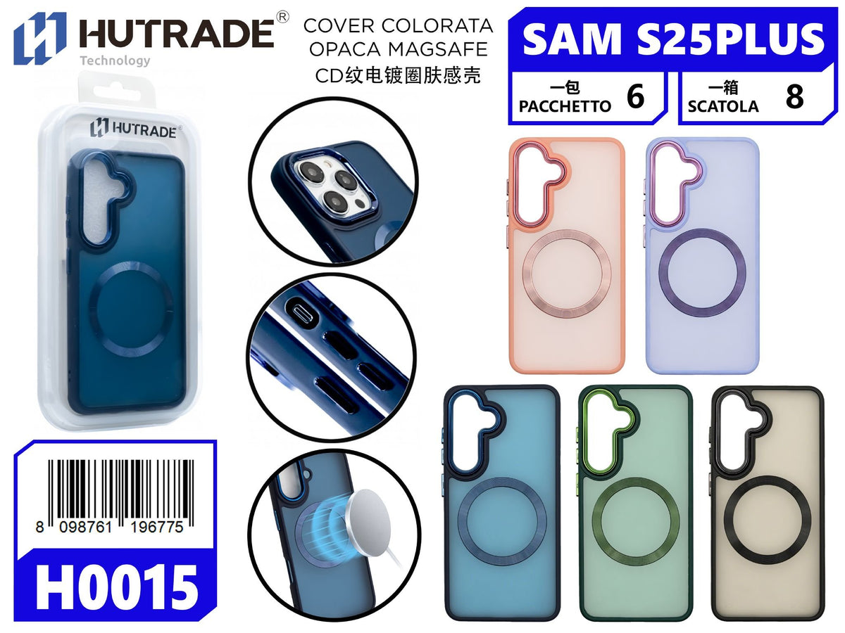 COVER COLORATA OPACA MAGSAFE SAM S25 PLUS – H0015 036226