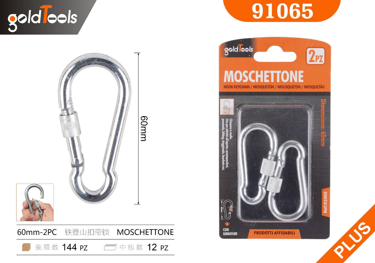 Moschettoni 60MM – art. 91065