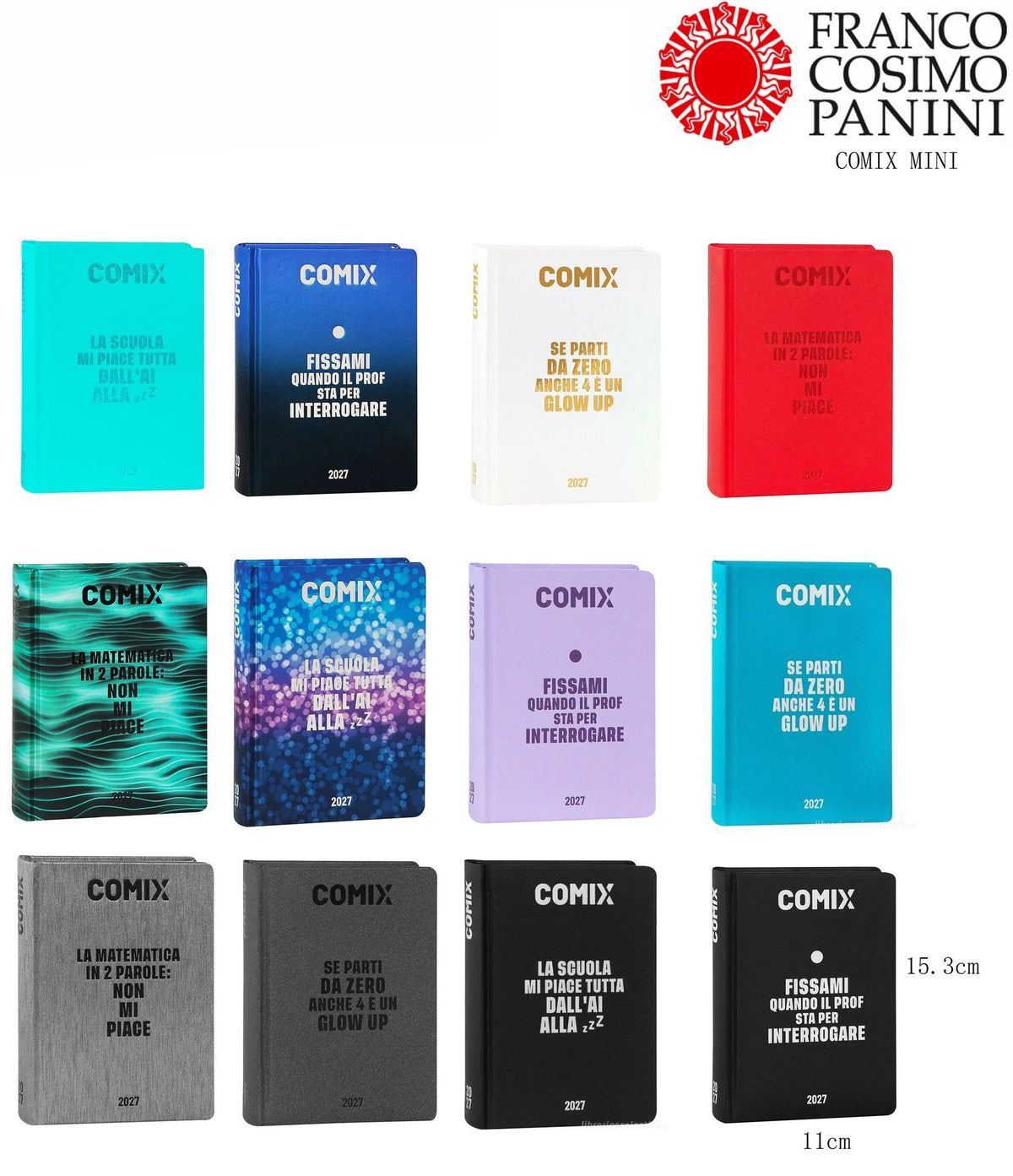 Agenda Comix mini 16 mesi 76588
